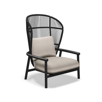 Fern Aluminium High Back Lounge Chair