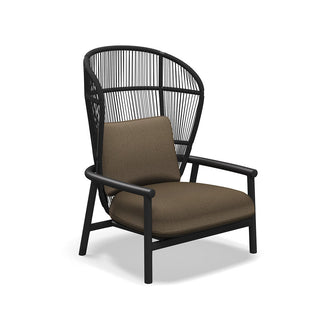 Fern Aluminium High Back Lounge Chair