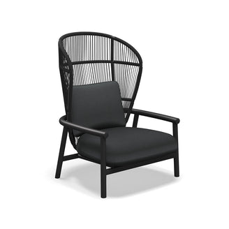 Fern Aluminium High Back Lounge Chair