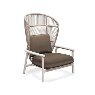 Fern Aluminium High Back Lounge Chair