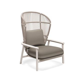Fern Aluminium High Back Lounge Chair