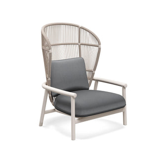 Fern Aluminium High Back Lounge Chair