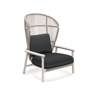 Fern Aluminium High Back Lounge Chair