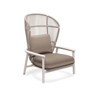Fern Aluminium High Back Lounge Chair