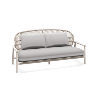 Fern Aluminium Low Back 2 Seater Sofa