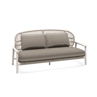 Fern Aluminium Low Back 2 Seater Sofa