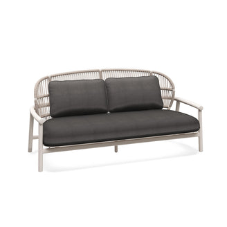 Fern Aluminium Low Back 2 Seater Sofa