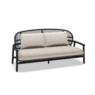 Fern Aluminium Low Back 2 Seater Sofa