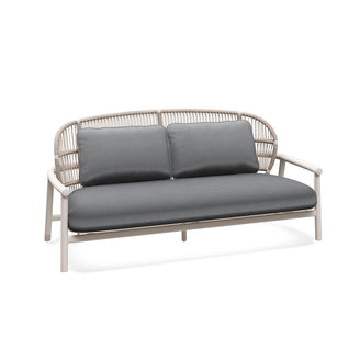 Fern Aluminium Low Back 2 Seater Sofa