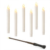 Floating Magic Candles with Wand – Set of 6