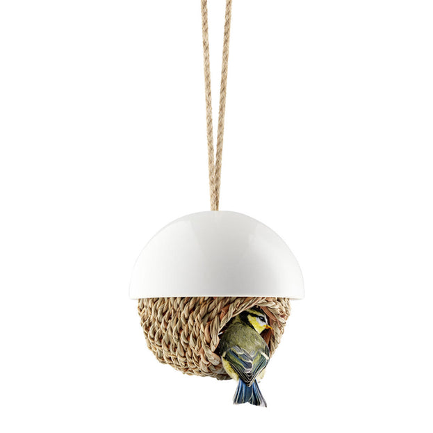 Hanging Ceramic Bird Shelter