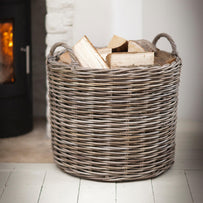 Giant Fireside Log Basket
