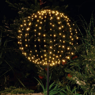 Connectable Outdoor Sphere LED Stake Lights