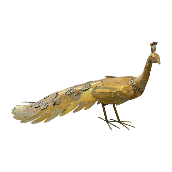 Grande Vintage Metal Peacock