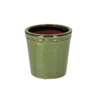 long tom plant pots Buy Green Glazed Long Tom Plant Pots — The Worm that Turned