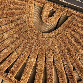 Half Moon Wire Scraper Doormat