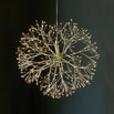 Hanging 40cm LED Gold Dandelion Sphere