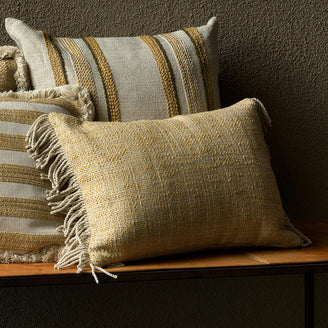 Indira Deco Scatter Cushions by Vincent Sheppard - Long Fringe