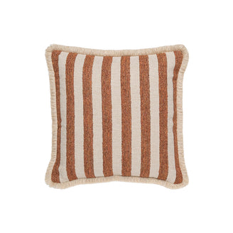 Indira Deco Scatter Cushions with Short Fringe