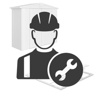 Installation for Biohort Europa Garden Sheds