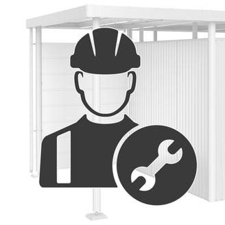 Installation for Biohort HighLine Garden Sheds