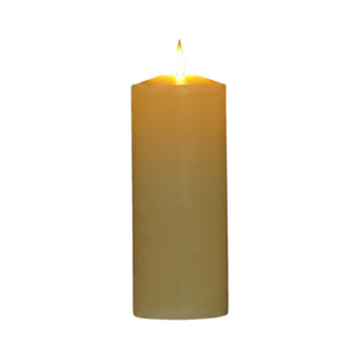 Ivory LED Pillar Candles