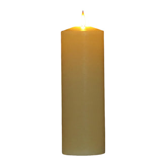 Ivory LED Pillar Candles