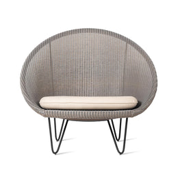 Joe Indoor Cocoon Chair with Black Legs