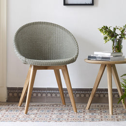 Joe Indoor Dining Chair with Oak Legs