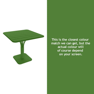 Luxembourg Pedestal Square Table