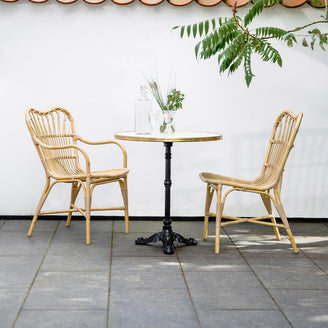 Margret Outdoor Rattan Dining Chair