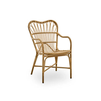 Margret Outdoor Rattan Dining Chair