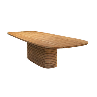 Mellow Oval Base Dining Table