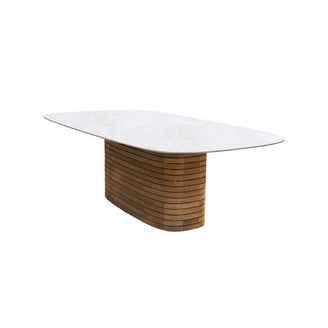 Mellow Oval Base Dining Table