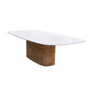 Mellow Oval Base Dining Table