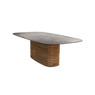 Mellow Oval Base Dining Table