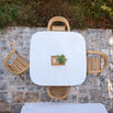 Mellow Square Base Dining Table
