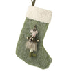 Mossy Mouse Decorated Christmas Stocking