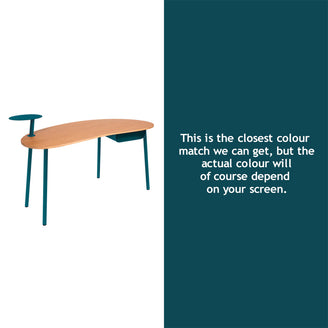 Nuage Indoor Oak Desk