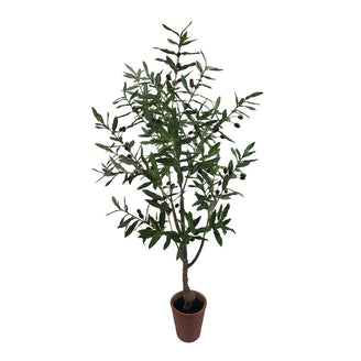 Faux Olive Tree in Planter