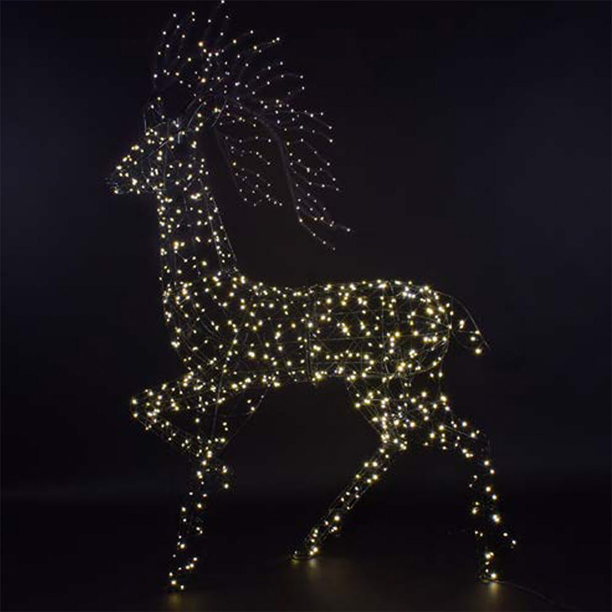 Buy Outdoor Glencoe Grey Highland LED Stag — The Worm that Turned ...