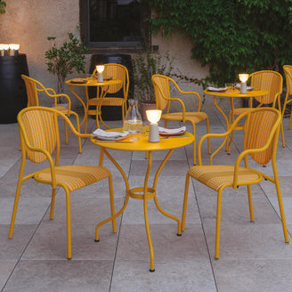 Parisienne 21 Dining Armchair Lines Weave