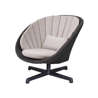 Peacock Rope Outdoor Lounge Swivel Chair