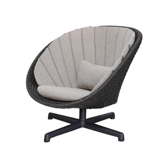 Peacock Rope Outdoor Lounge Swivel Chair