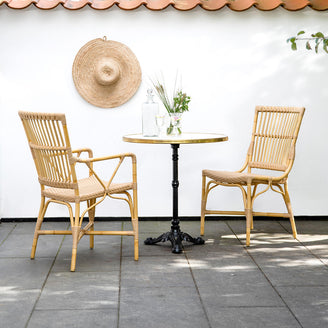 Piano Outdoor Rattan Dining Armchair