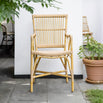 Piano Outdoor Rattan Dining Armchair