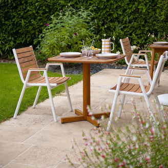 Pilotis Teak Dining Armchair