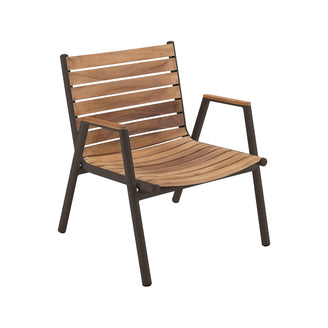 Pilotis Teak Low Armchair