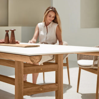 Rail Ceramic Dining Tables
