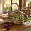 Rattan Vegetable Harvest Trug